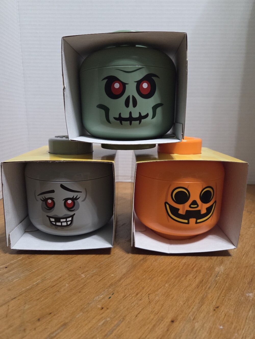 LEGO Halloween Small Storage Head Bundle